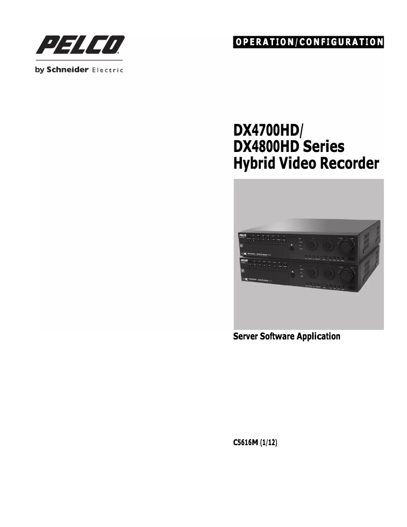 Imagen de la primera página del manual del dispositivo DX4716HD-250