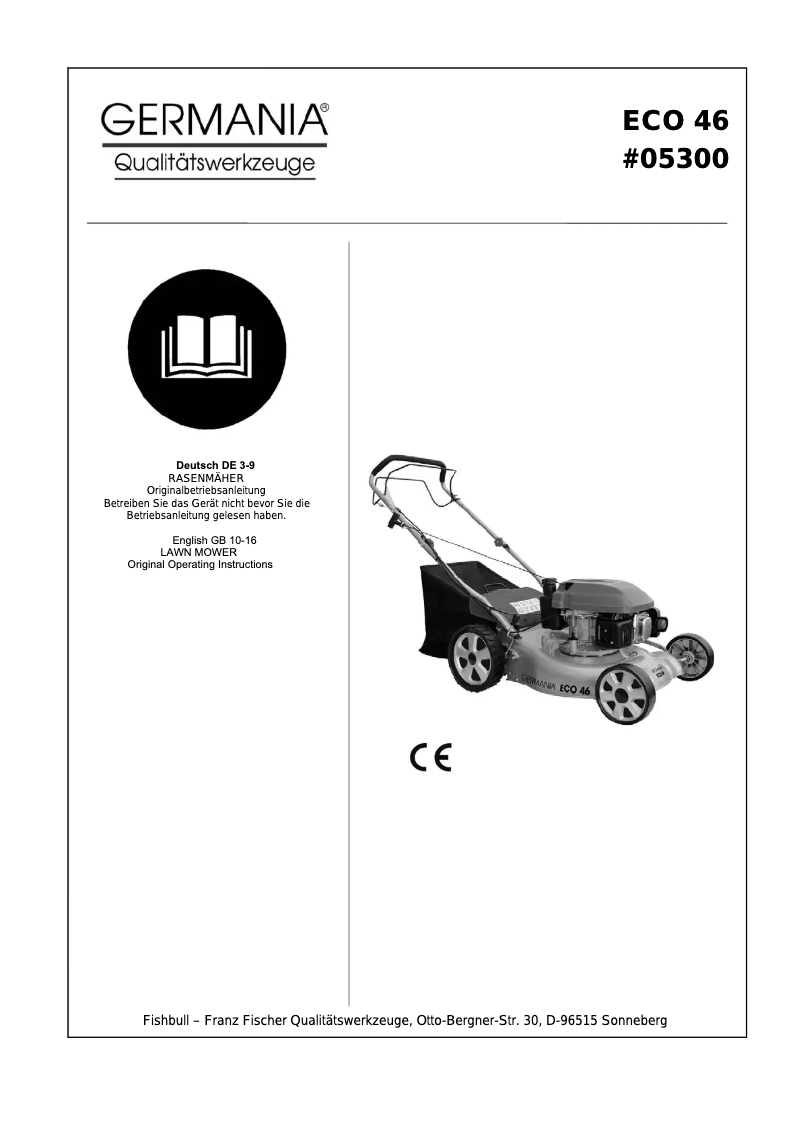 Imagen de la primera página del manual del dispositivo ECO 46