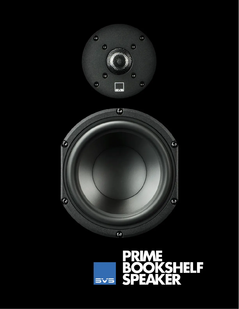 Página nº 1 - Ficha técnica SVS Prime Bookshelf