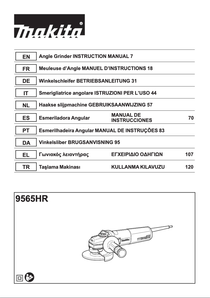Imagen de la primera página del manual del dispositivo 9565HR
