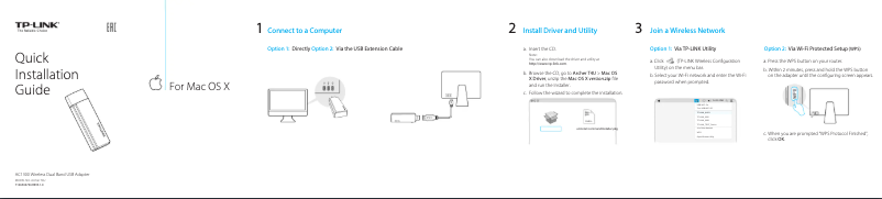 Imagen de la primera página del manual del dispositivo AC1300