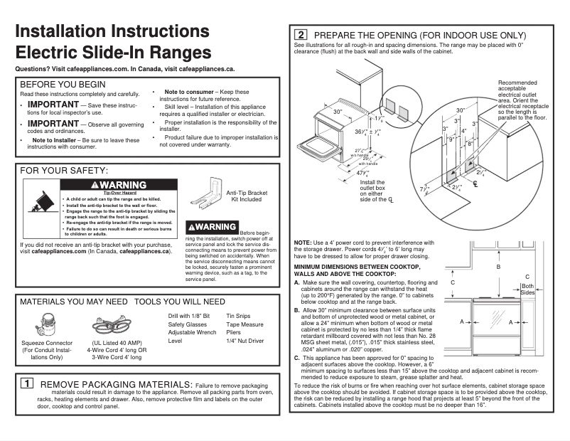 Imagen de la primera página del manual del dispositivo QSS740RNSS
