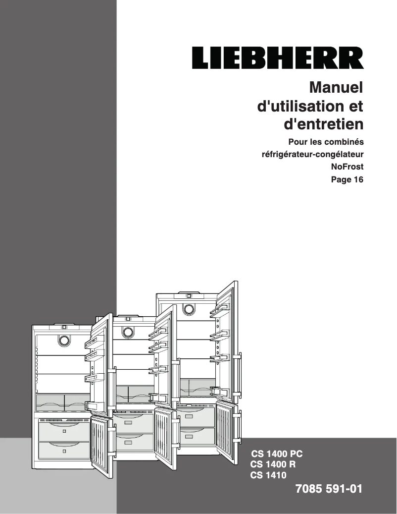 Imagen de la primera página del manual del dispositivo CNPef 4516
