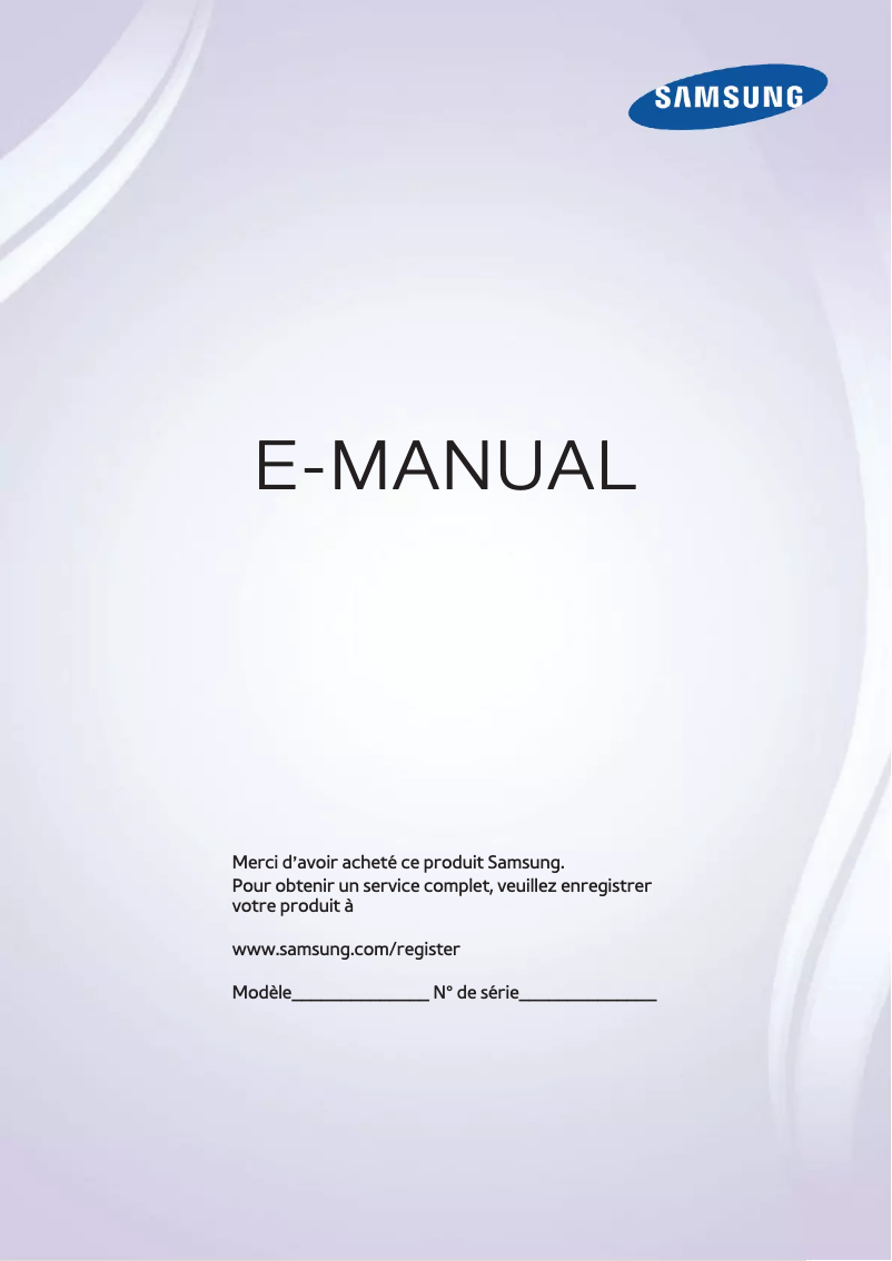 Imagen de la primera página del manual del dispositivo UN60F6300AF