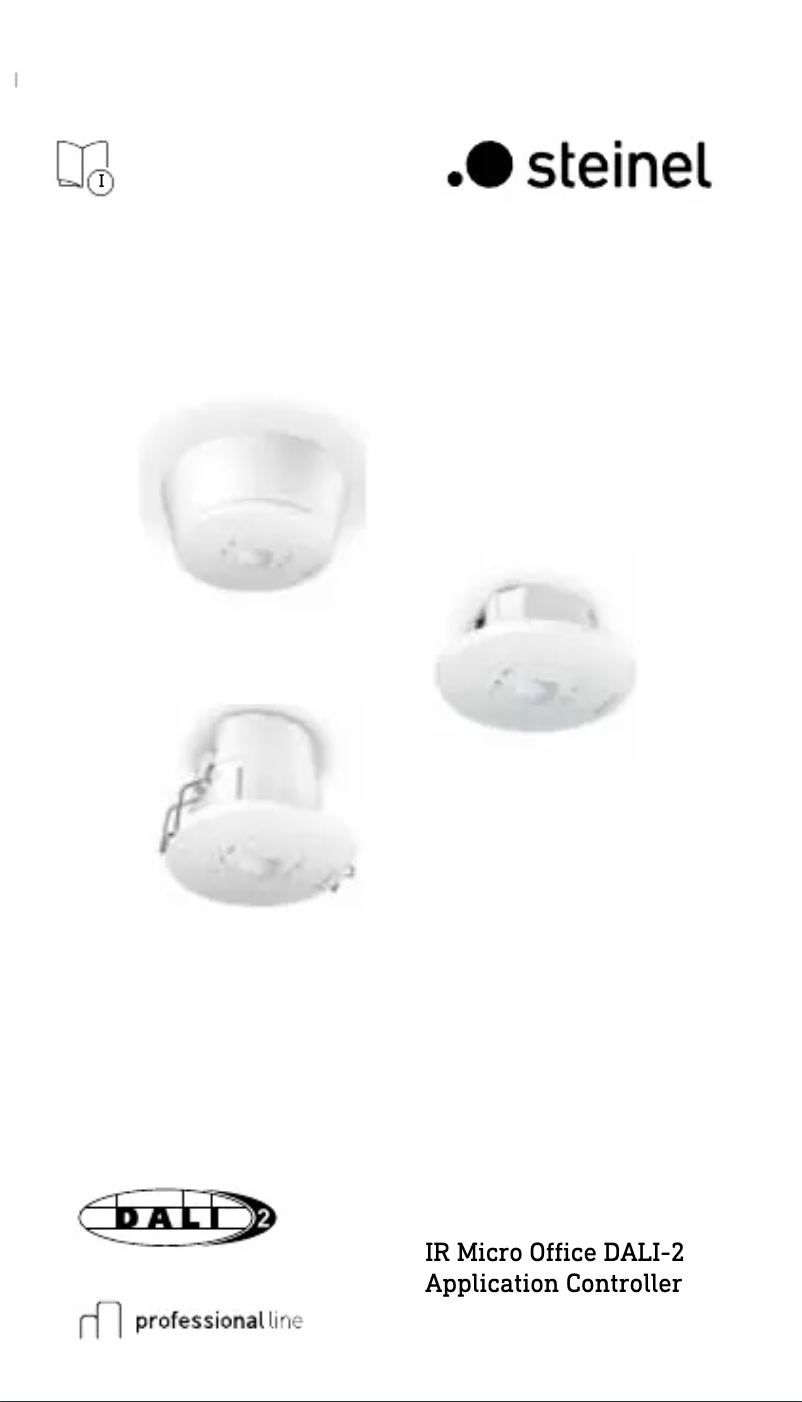 Página 1 del manual Manual de usuario Steinel IR Micro Office DALI-2