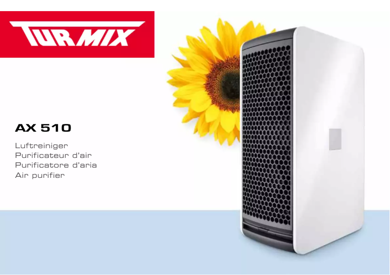 Página 1 del manual Manual de usuario Turmix AX 510