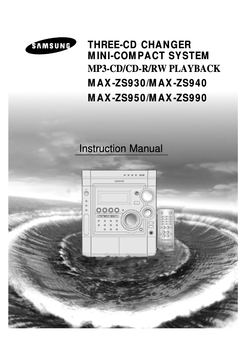 Imagen de la primera página del manual del dispositivo MAX-ZS940