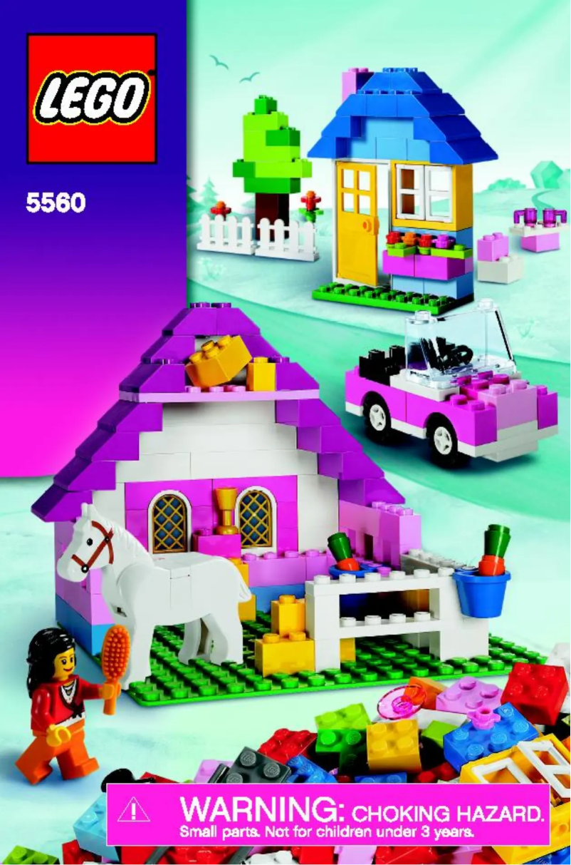 Página 1 del manual Manual de usuario Lego ® Large Pink Brick Box