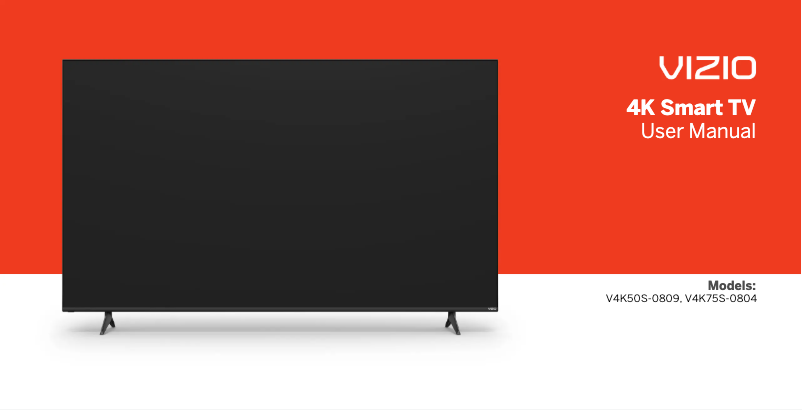 Imagen de la primera página del manual del dispositivo V4K75S-0804