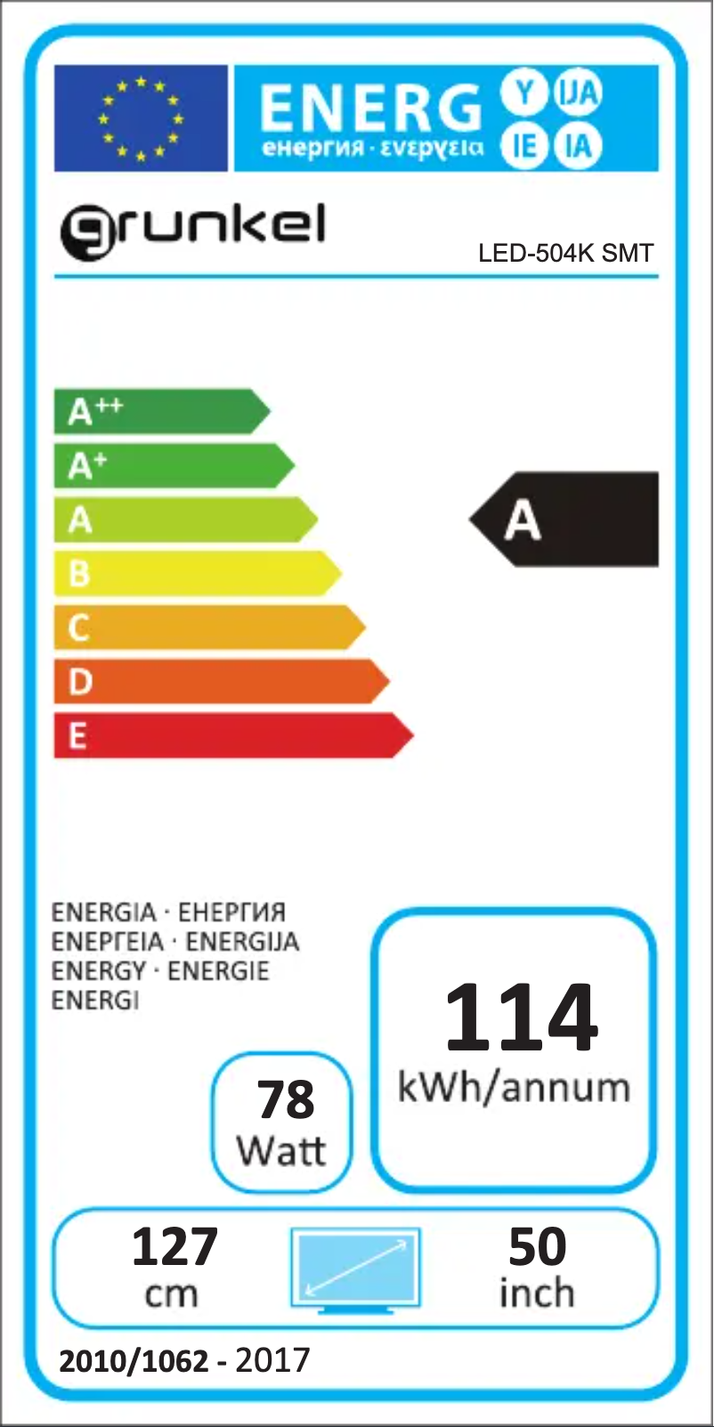 Imagen de la primera página del manual del dispositivo LED-504K SMT