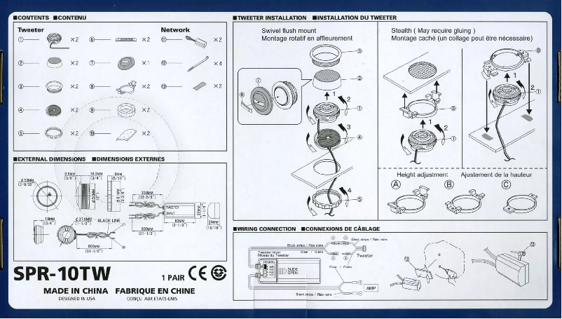 Página 1 del manual Manual de usuario Alpine SPR-10TW