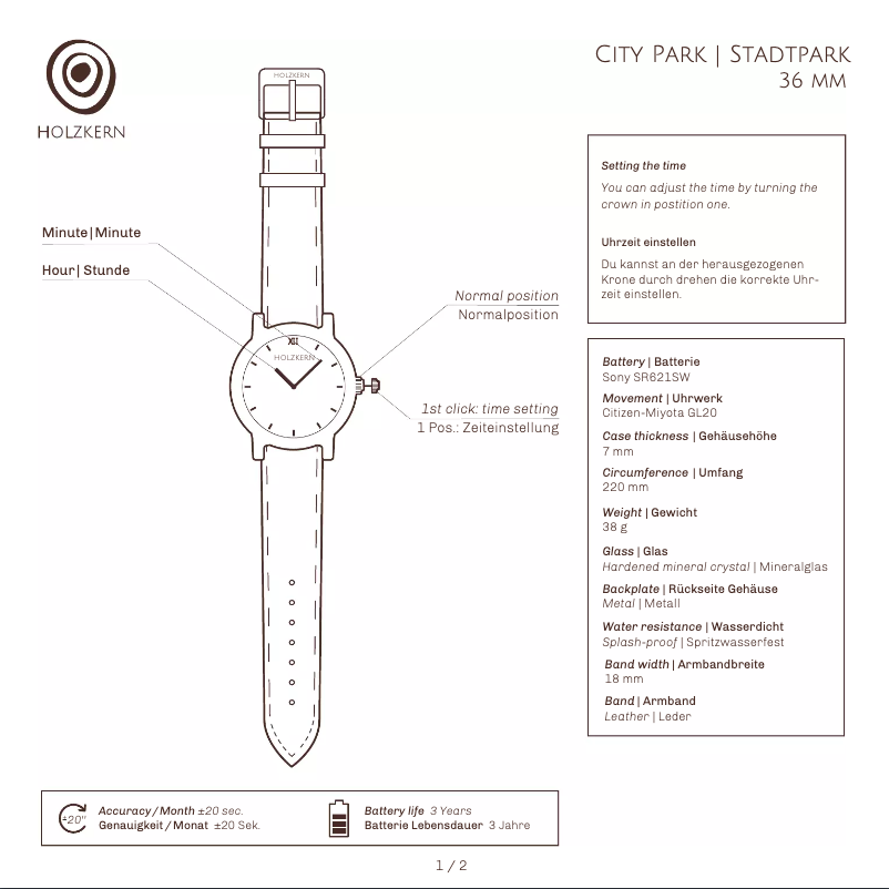 Imagen de la primera página del manual del dispositivo Blomen