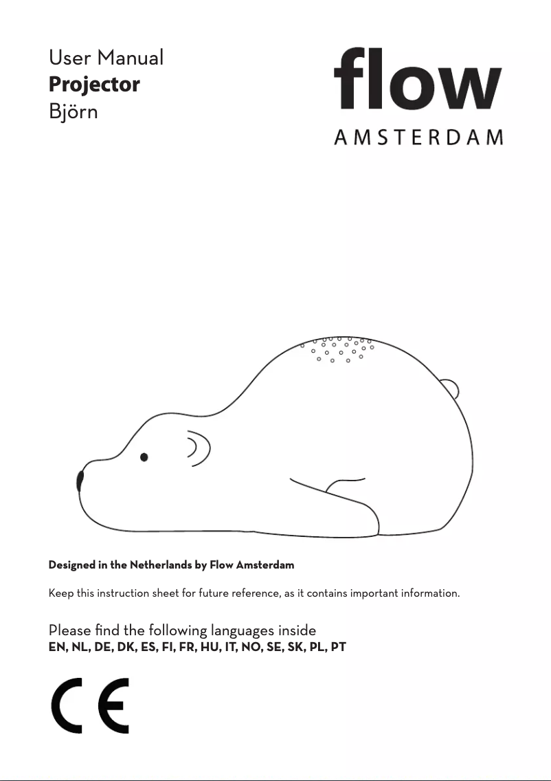 Página 1 del manual Manual de usuario Flow Amsterdam Björn