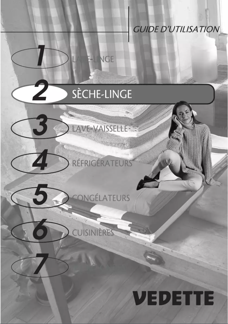 Página 1 del manual Manual de usuario Vedette VSF267