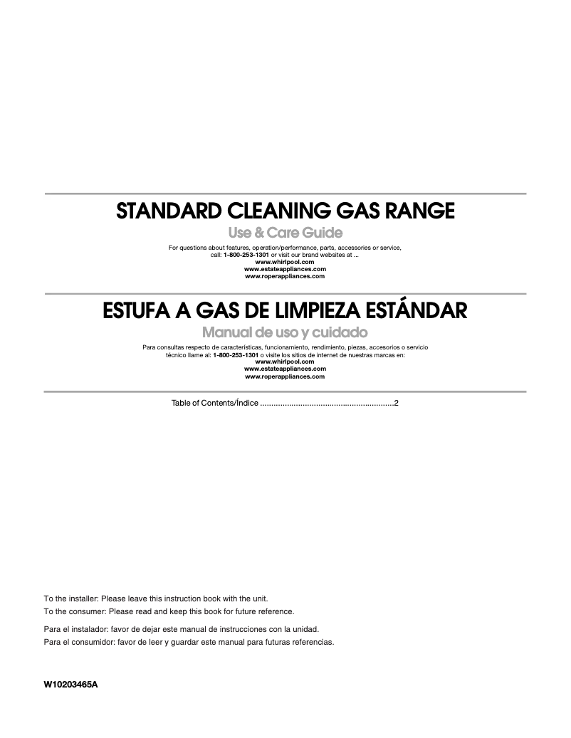 Imagen de la primera página del manual del dispositivo TGP300TQ