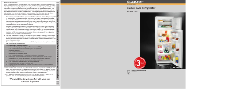 Página 1 del manual Manual de usuario SilverCrest DTL+ 1026