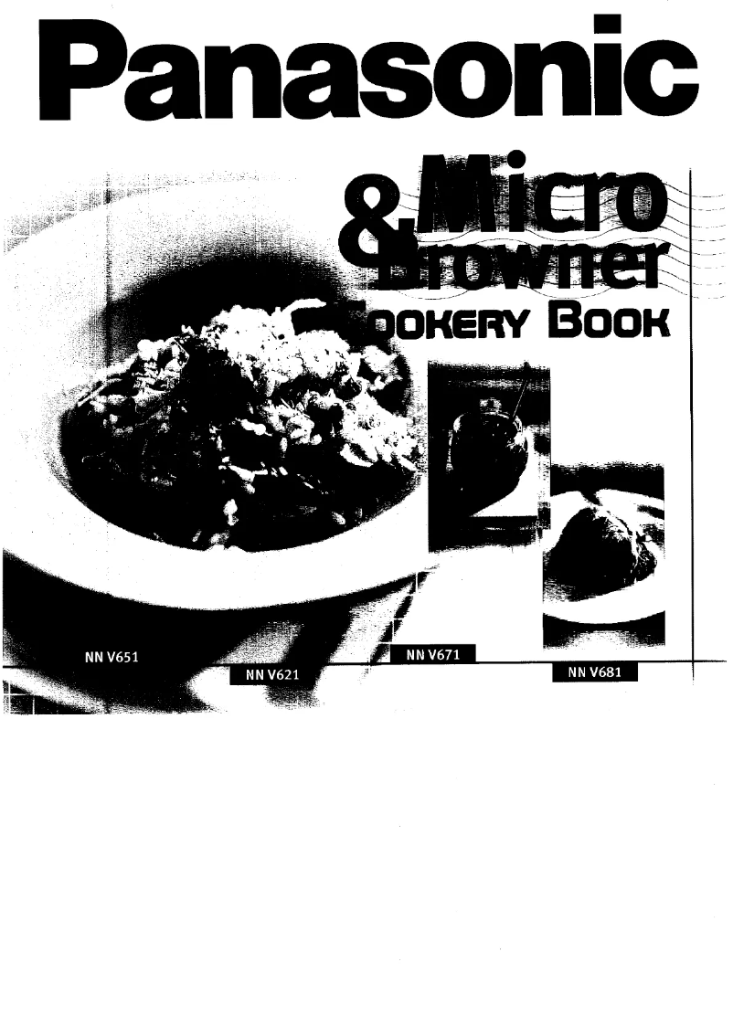 Página 1 del manual Manual de usuario Panasonic NN-V671