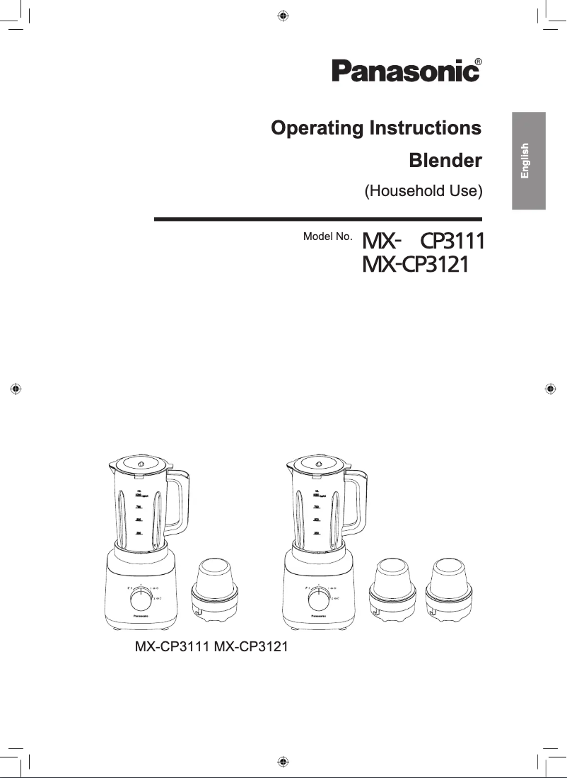 Imagen de la primera página del manual del dispositivo MX-CP3111