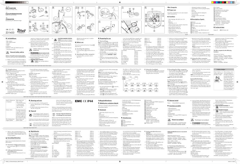 Imagen de la primera página del manual del dispositivo IAN 87309