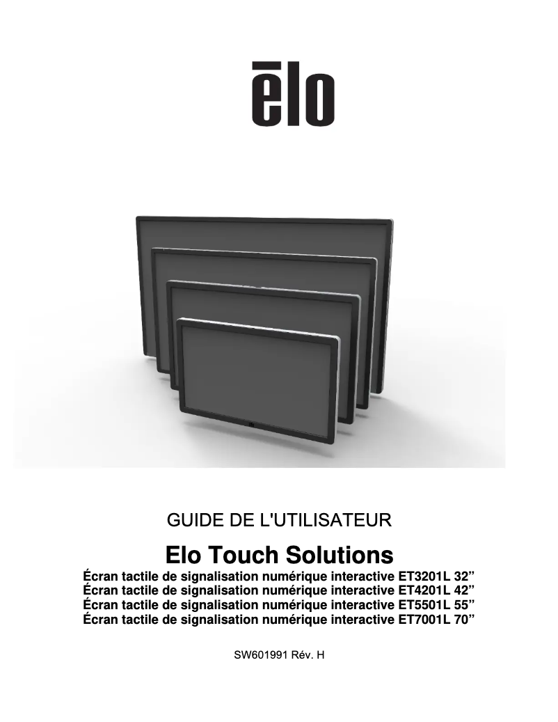 Imagen de la primera página del manual del dispositivo 7001L