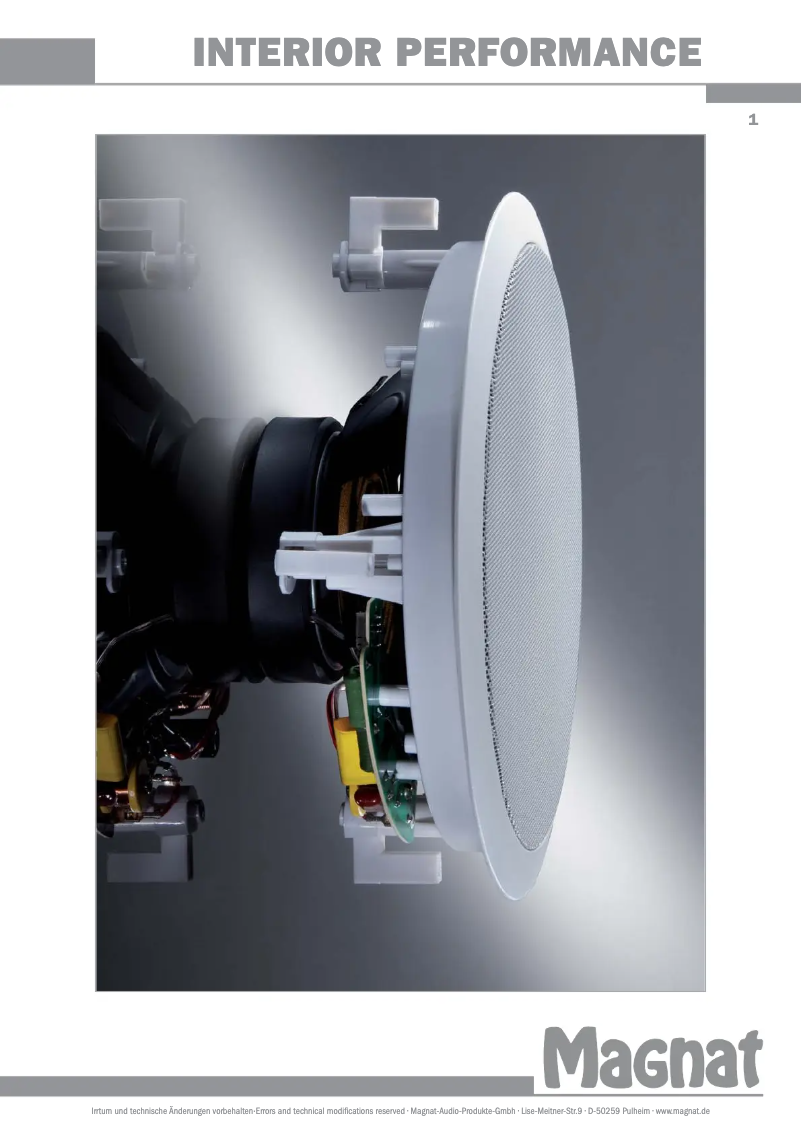 Imagen de la primera página del manual del dispositivo Interior ICP 62