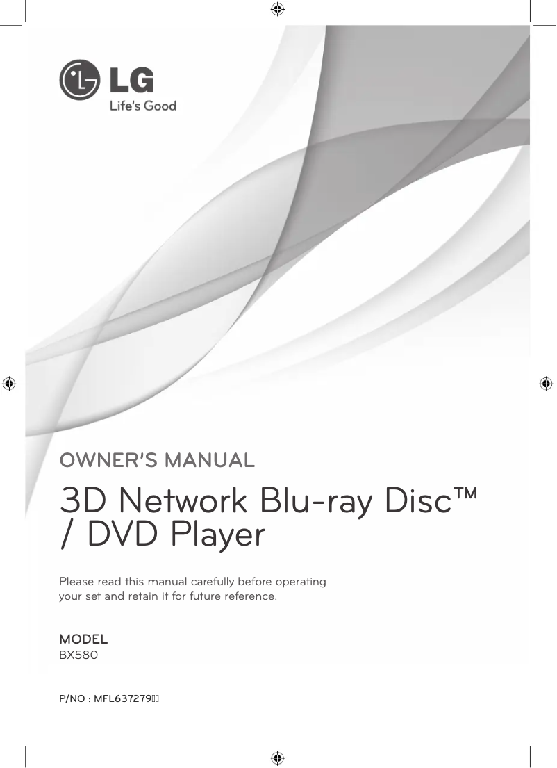 Imagen de la primera página del manual del dispositivo BX581