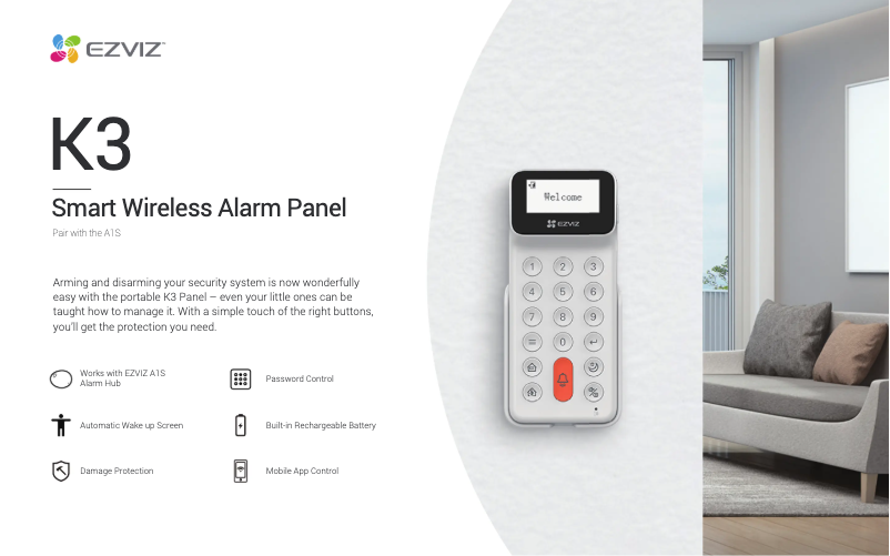 Imagen de la primera página del manual del dispositivo K3