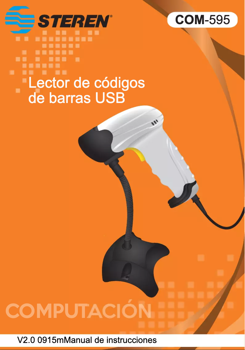 Imagen de la primera página del manual del dispositivo COM-595