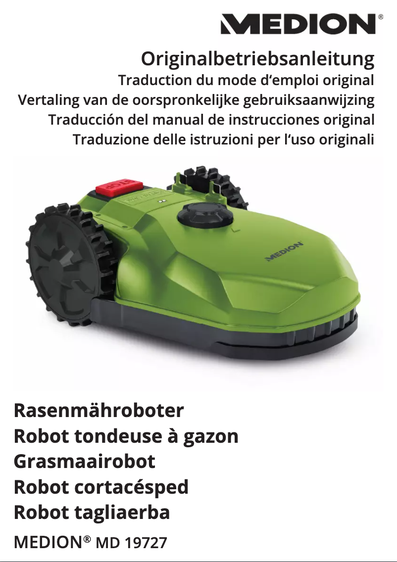 Página 1 del manual Manual de usuario Medion MD 19727
