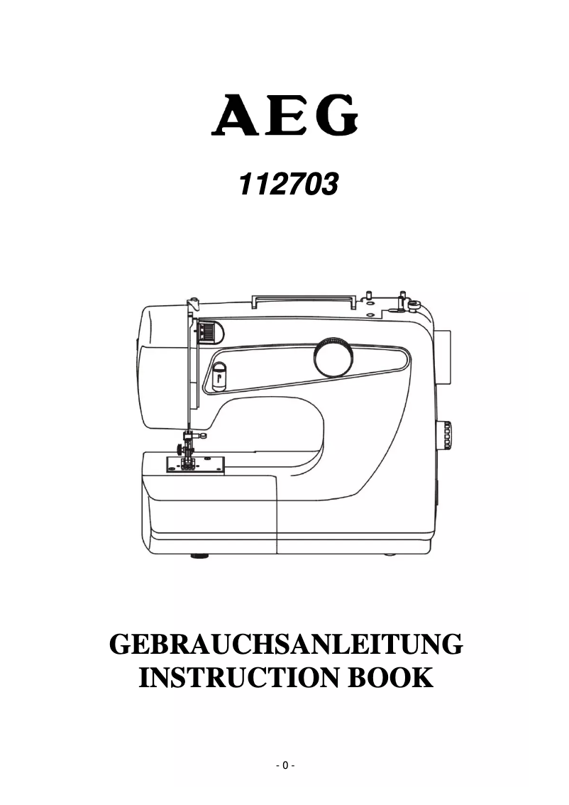 Página 1 del manual Manual de usuario AEG 2703