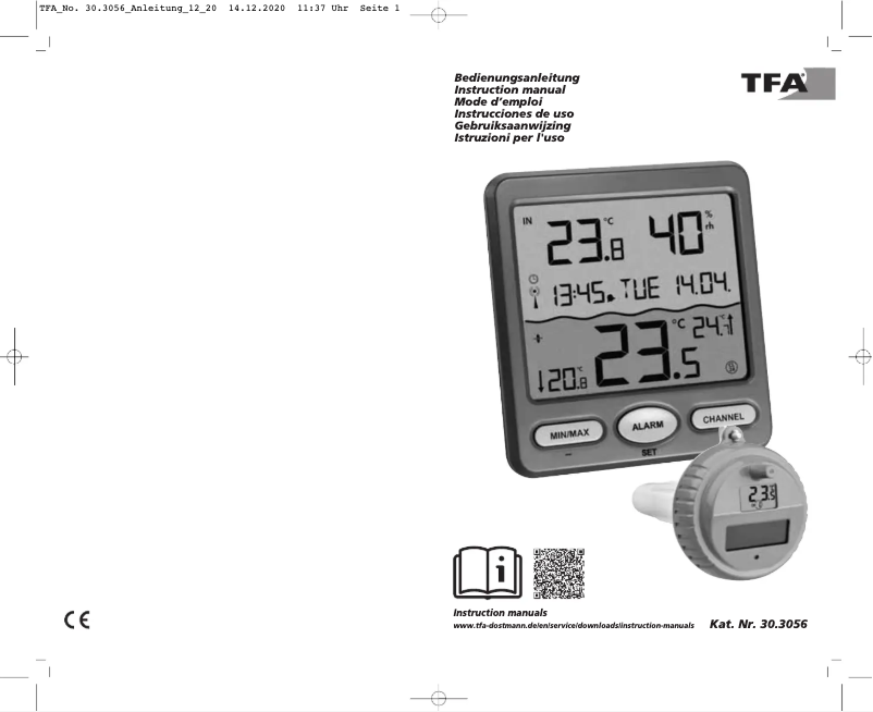 Imagen de la primera página del manual del dispositivo Venice