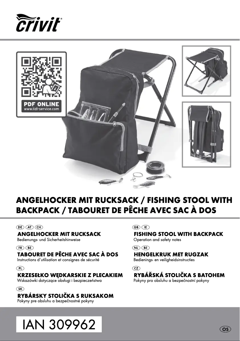 Imagen de la primera página del manual del dispositivo HG04234