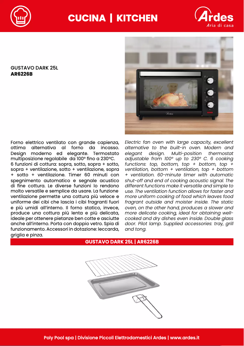 Imagen de la primera página del manual del dispositivo AR6226B