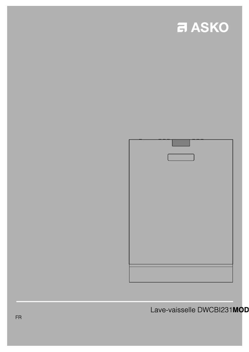 Imagen de la primera página del manual del dispositivo DWCBI231W