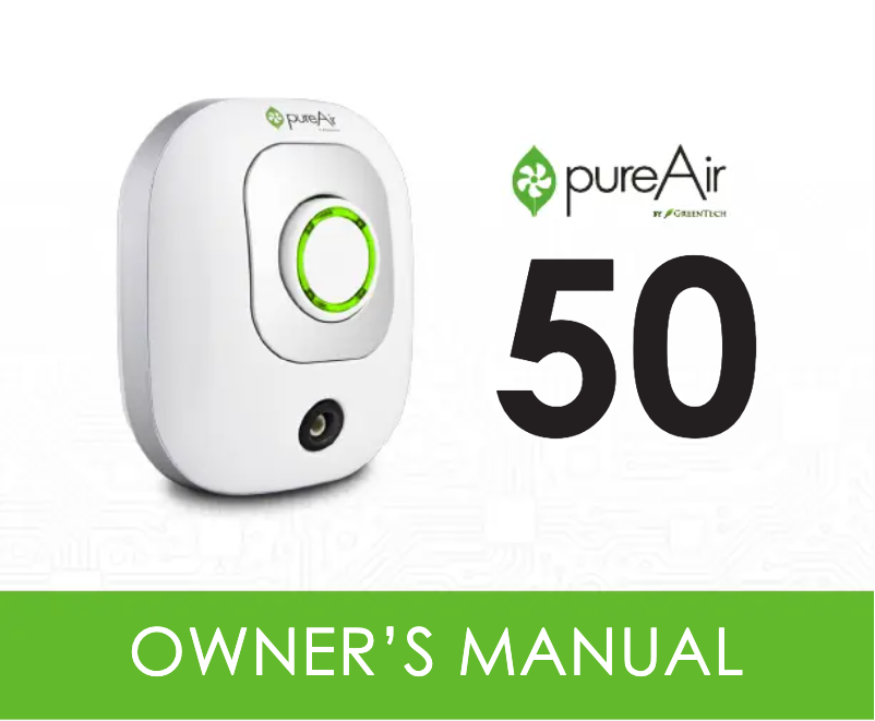 Página 1 del manual Manual de usuario Greentec 50