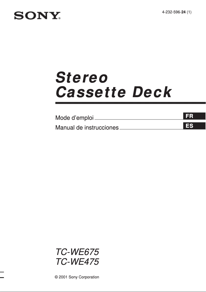 Imagen de la primera página del manual del dispositivo TC-WE675