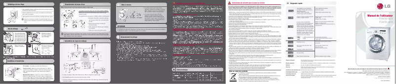 Página 1 del manual Manual de usuario LG F14475TD