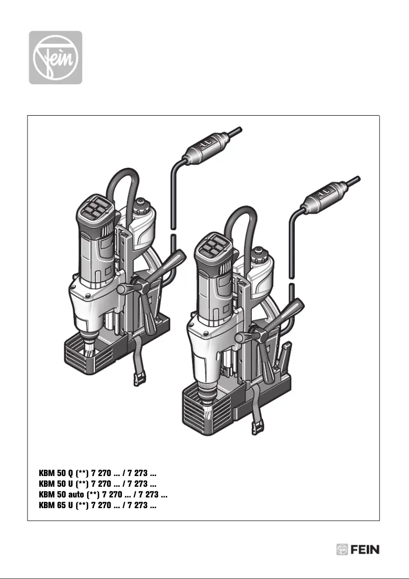 Imagen de la primera página del manual del dispositivo KBM 50 auto