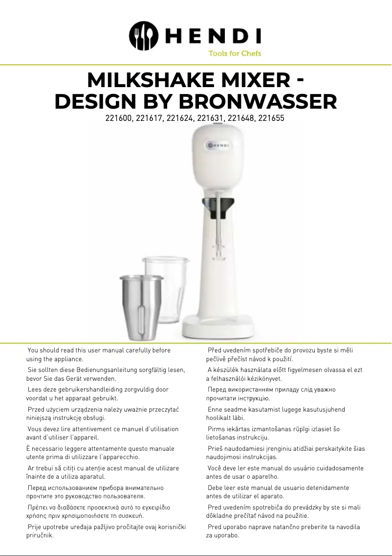 Imagen de la primera página del manual del dispositivo 221624