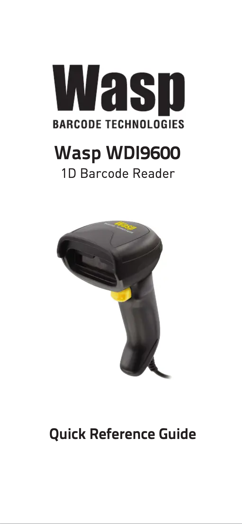 Página nº 1 - Manual de usuario Wasp WDI9600