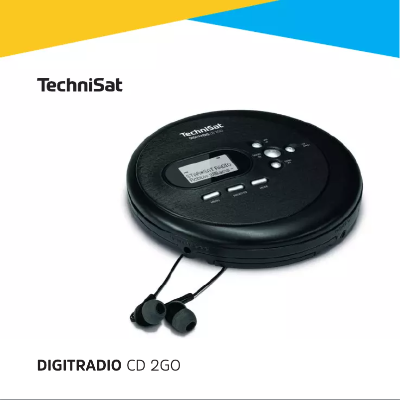 Página 1 del manual Manual de usuario TechniSat Digitradio CD 2GO