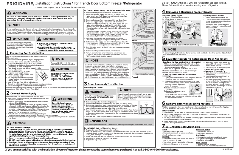 Imagen de la primera página del manual del dispositivo FFHB2750TE