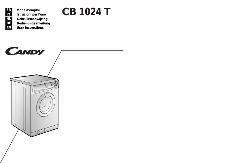 Imagen de la primera página del manual del dispositivo Proxima cb 1024 t