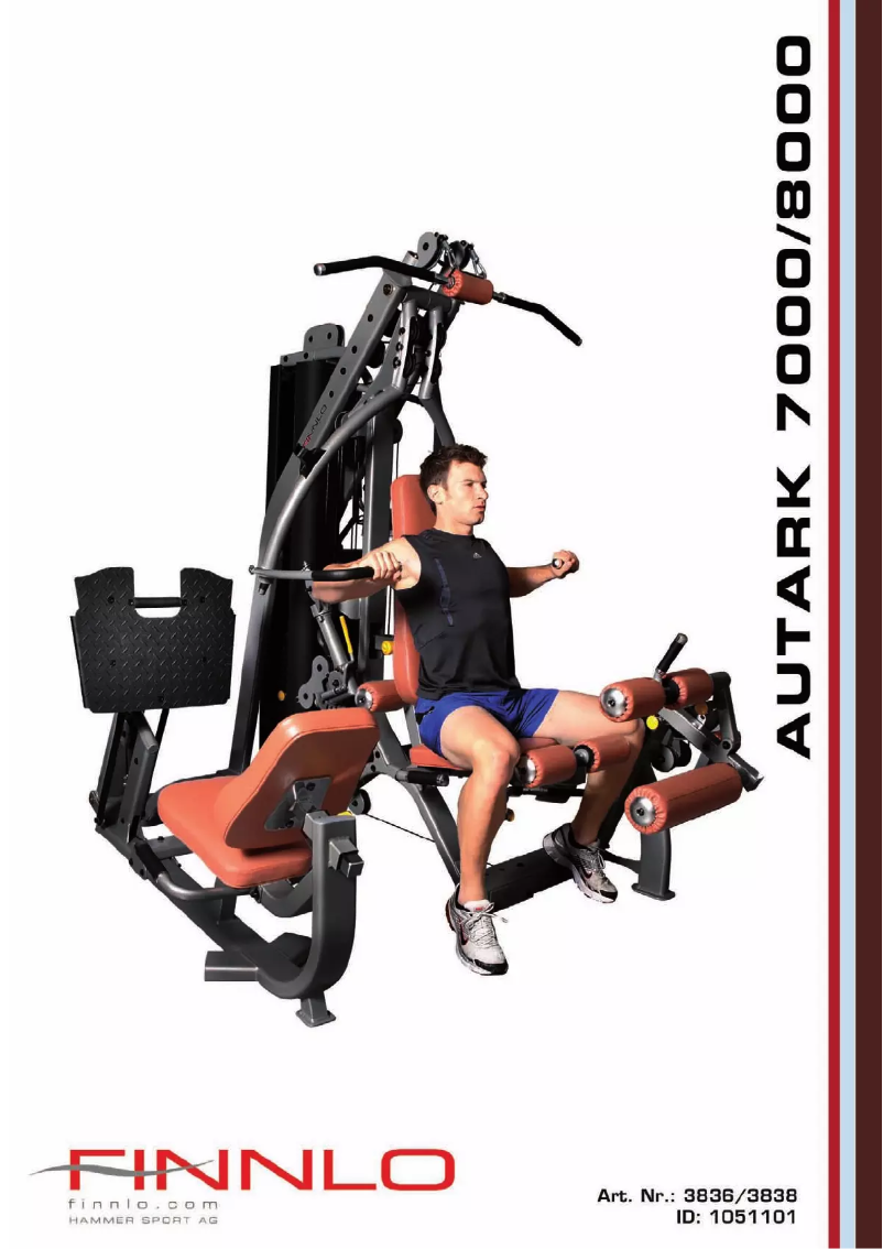 Imagen de la primera página del manual del dispositivo Autark 8000