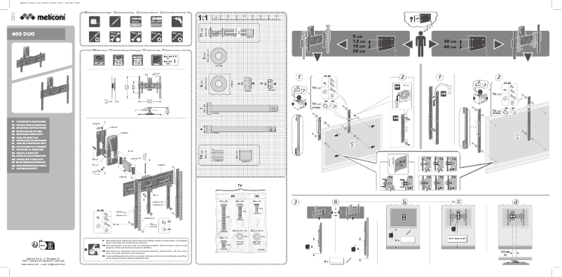 Página 1 del manual Manual de usuario Meliconi 400 DUO