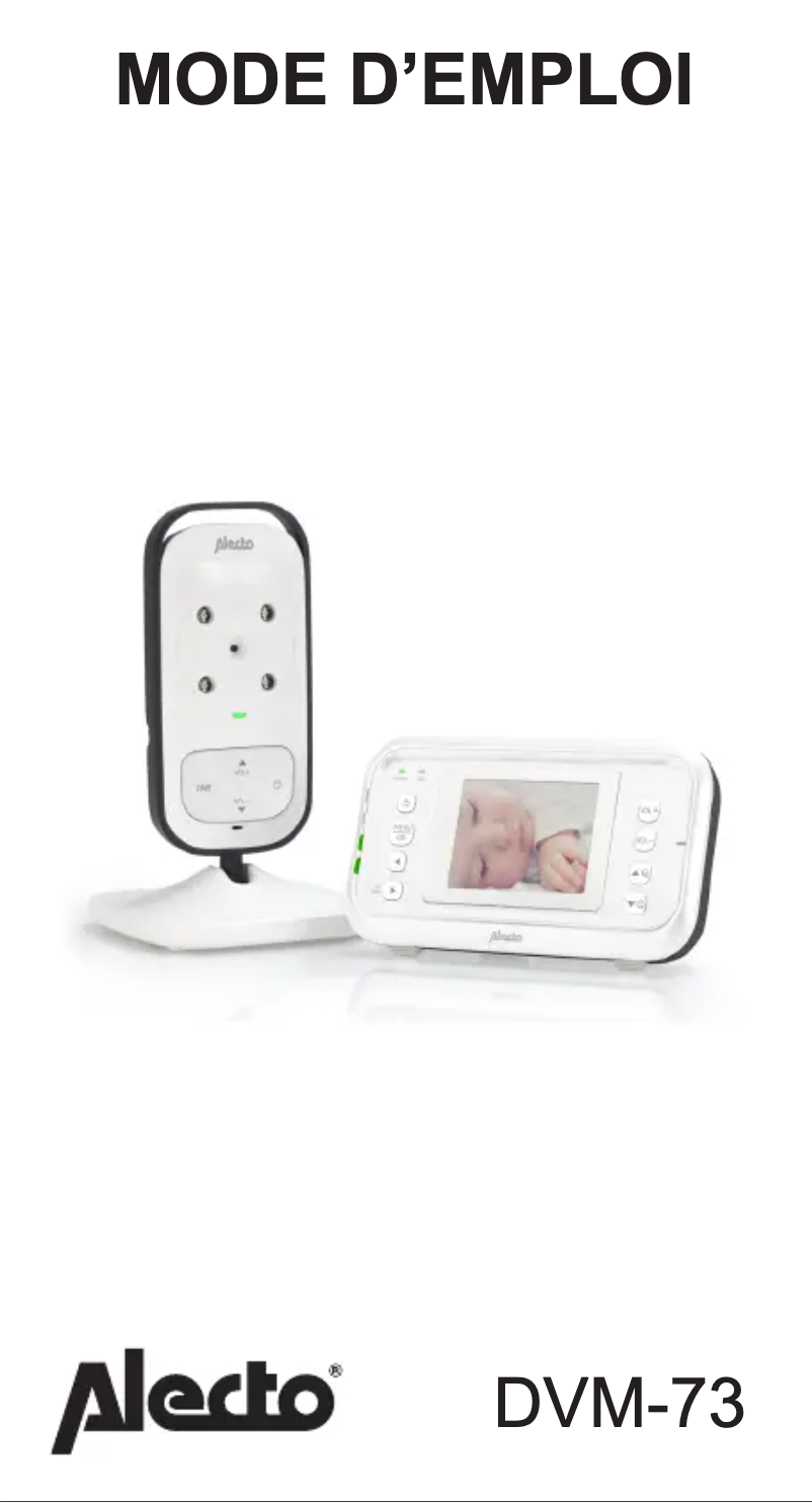 Imagen de la primera página del manual del dispositivo DVM-73