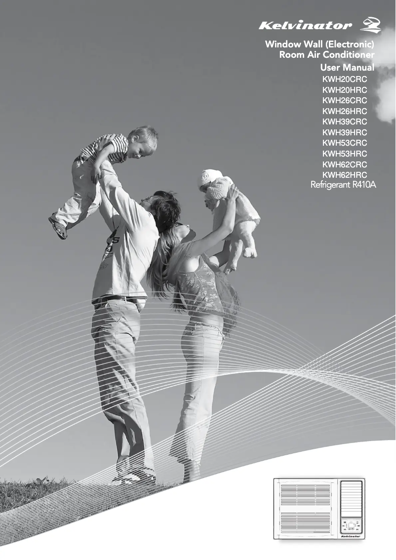 Imagen de la primera página del manual del dispositivo KWH26CRC