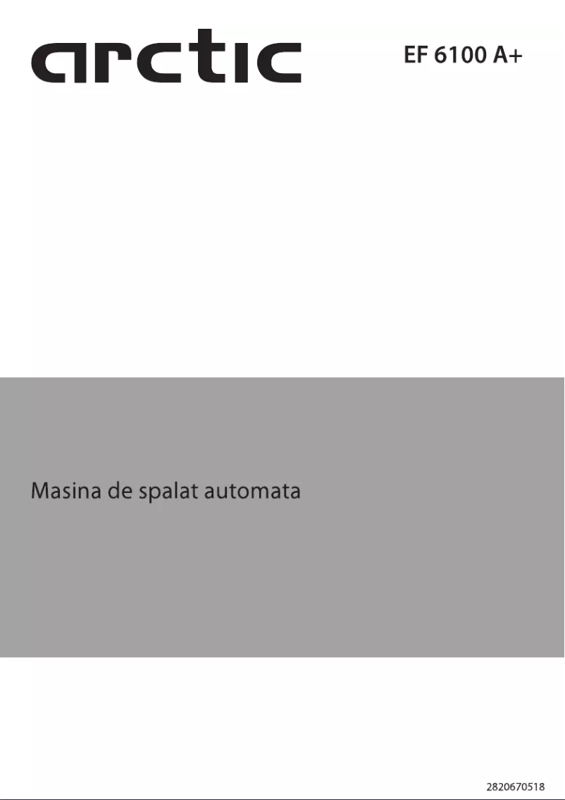 Imagen de la primera página del manual del dispositivo EF6100A+