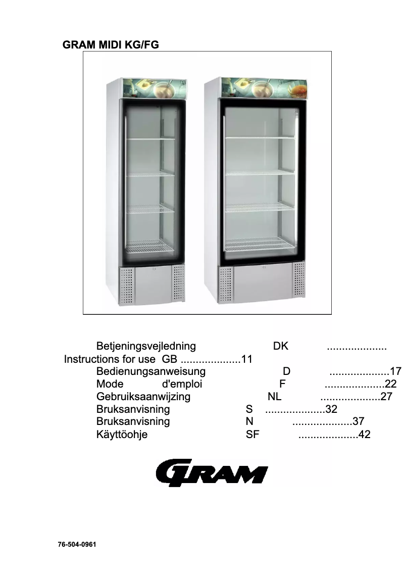 Imagen de la primera página del manual del dispositivo MIDI FG