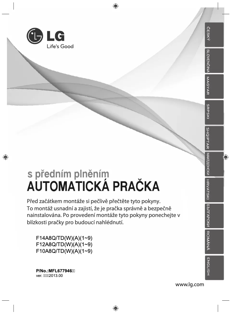 Imagen de la primera página del manual del dispositivo F14A8TDA